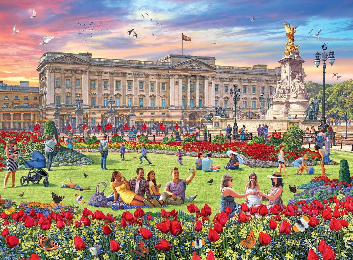 Happy Days: #5 Royal Residences 4x500pc [Ravensburger Puzzle]