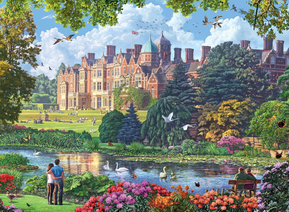 Happy Days: #5 Royal Residences 4x500pc [Ravensburger Puzzle]