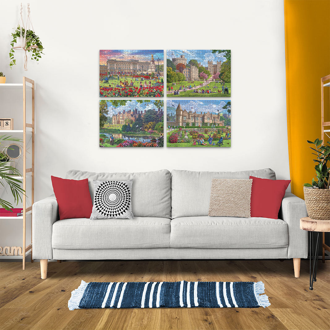 Happy Days: #5 Royal Residences 4x500pc [Ravensburger Puzzle]