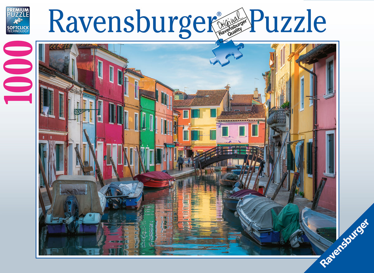 Burano, Italy 1000pc [Ravensburger Puzzle]