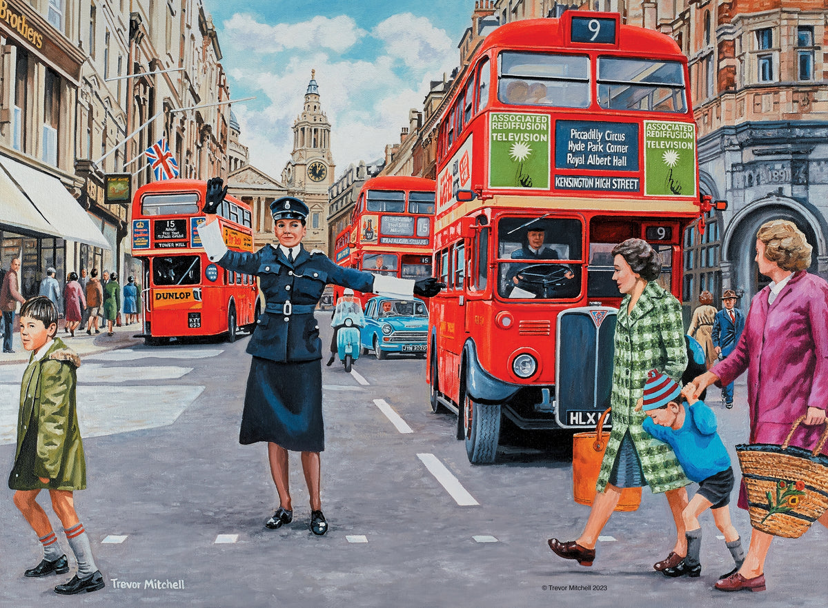 Trevor Mitchell Happy Days: #6 Work Day Memories 4x500pc [Ravensburger Puzzle]
