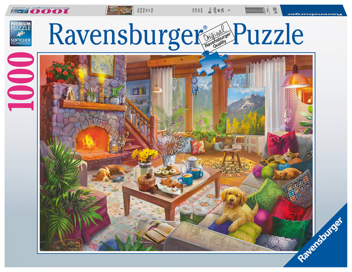Cozy Cabin 1000pc [Ravensburger Puzzle]