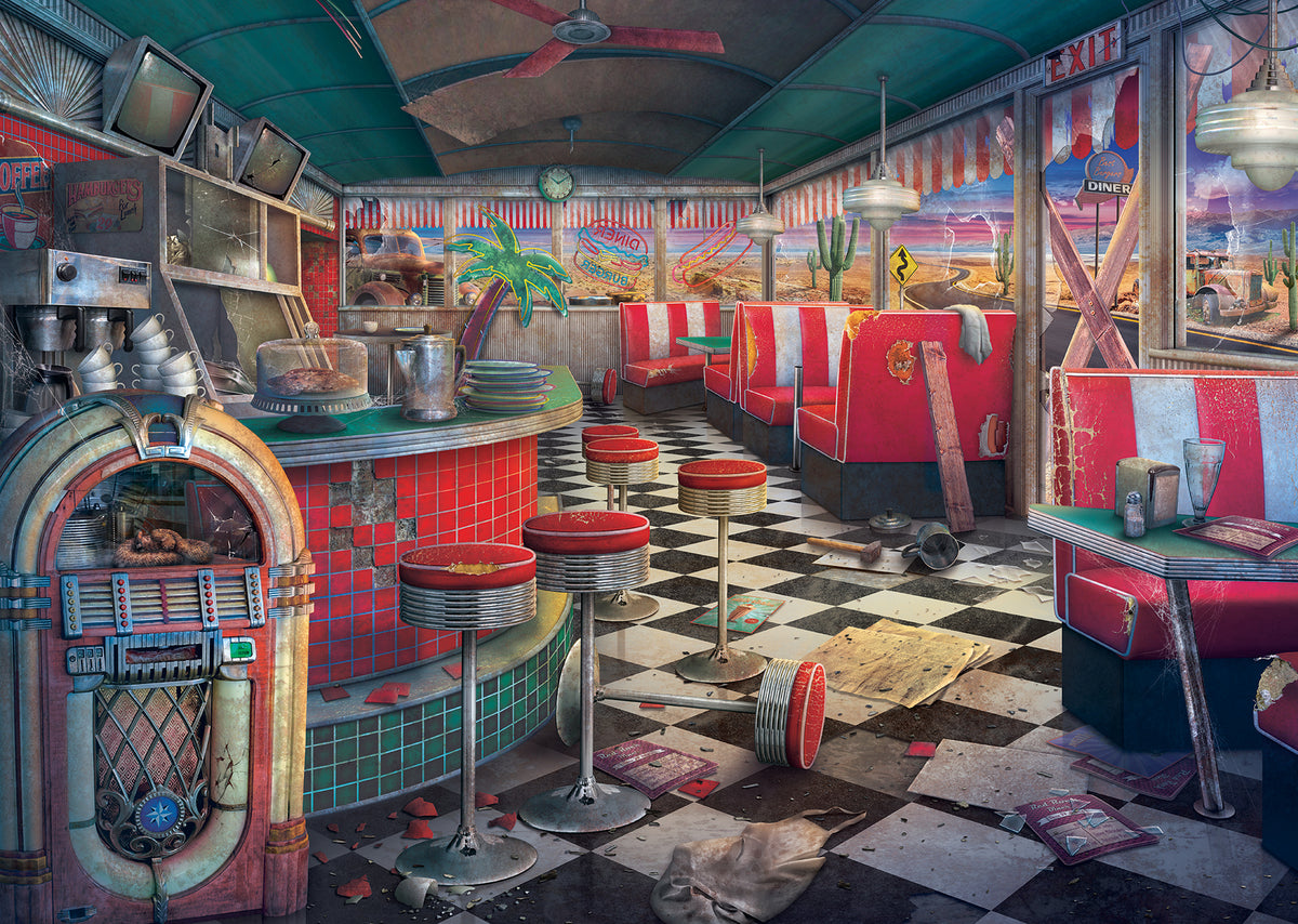 Decaying Diner 1000pc [Ravensburger Puzzle]