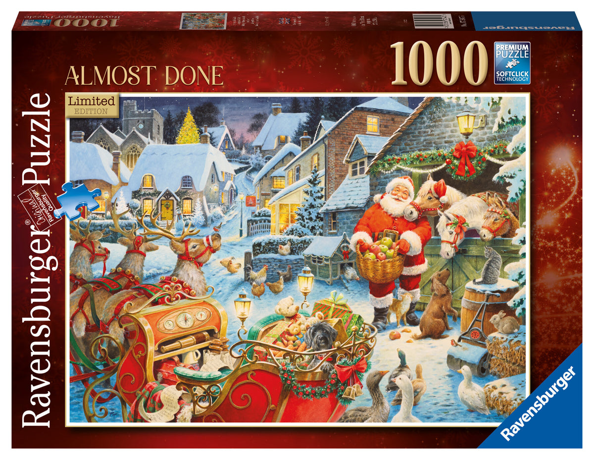 Christmas #27 - Almost Done 1000pc [Ravensburger Puzzle]