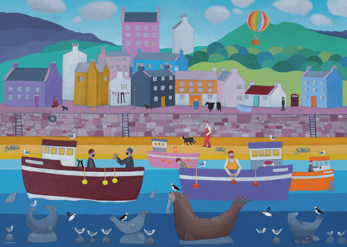 Alisa Black - Harbour Life 1000pc [Ravensburger Puzzle]