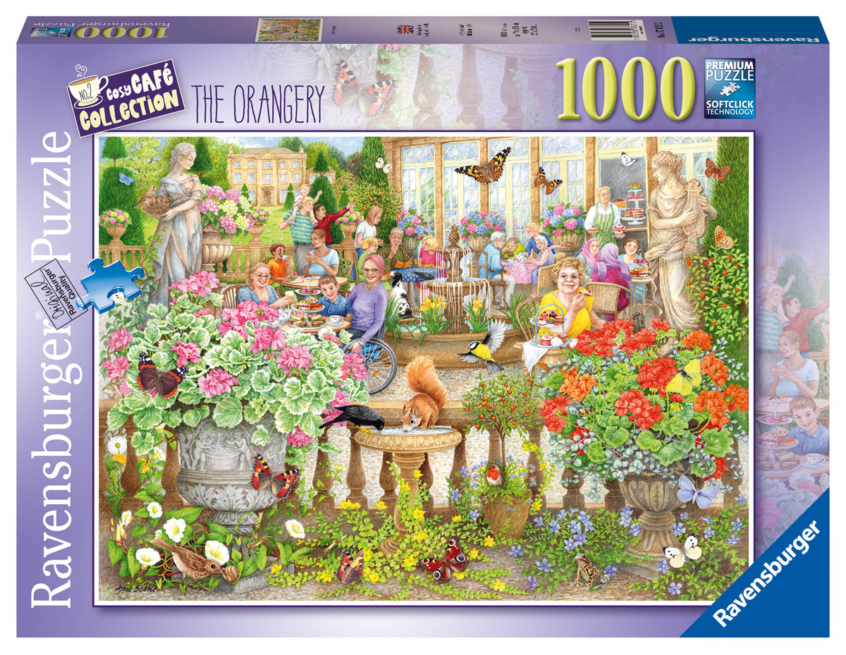 Cozy Cafe No. 2 - Secret Garden 1000pc [Ravensburger Puzzle]