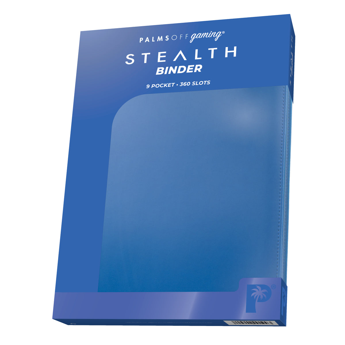 STEALTH 9-Pocket Zip Trading Card Binder - Blue [Palms Off Gaming]