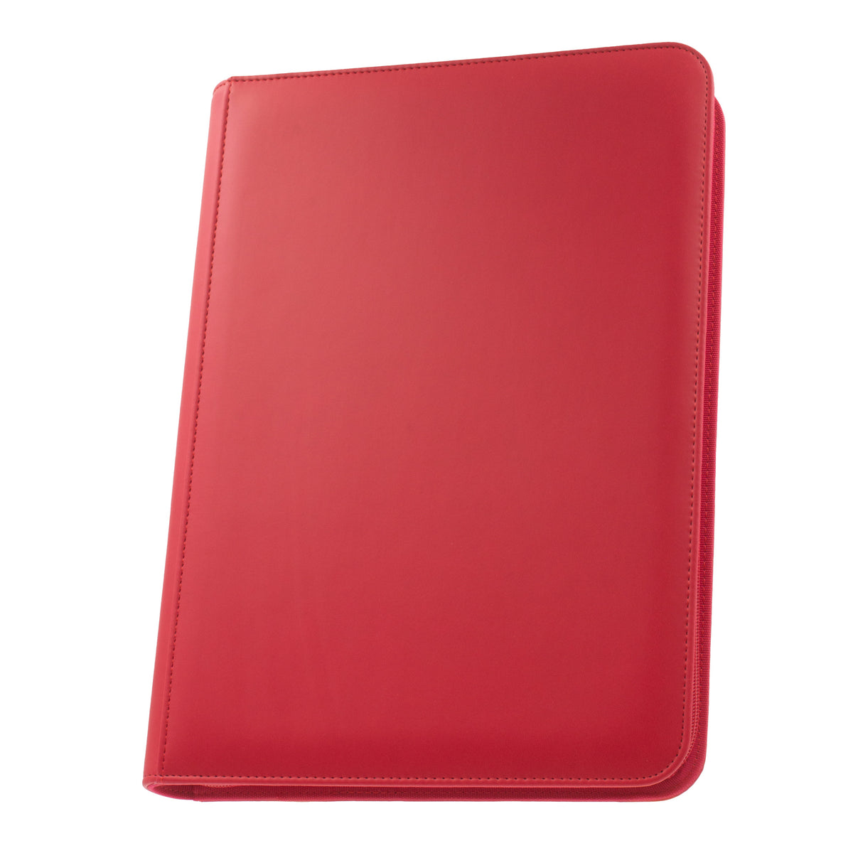 STEALTH 9-Pocket Zip Trading Card Binder - Red [Palms Off Gaming]