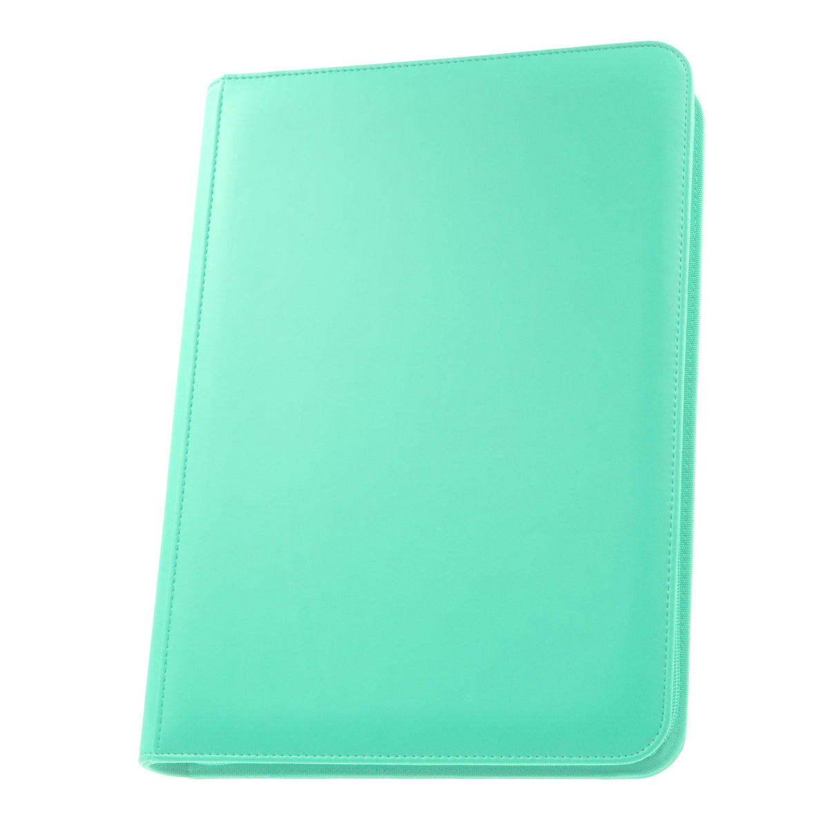 STEALTH 9-Pocket Zip Trading Card Binder - Turquoise [Palms Off Gaming]