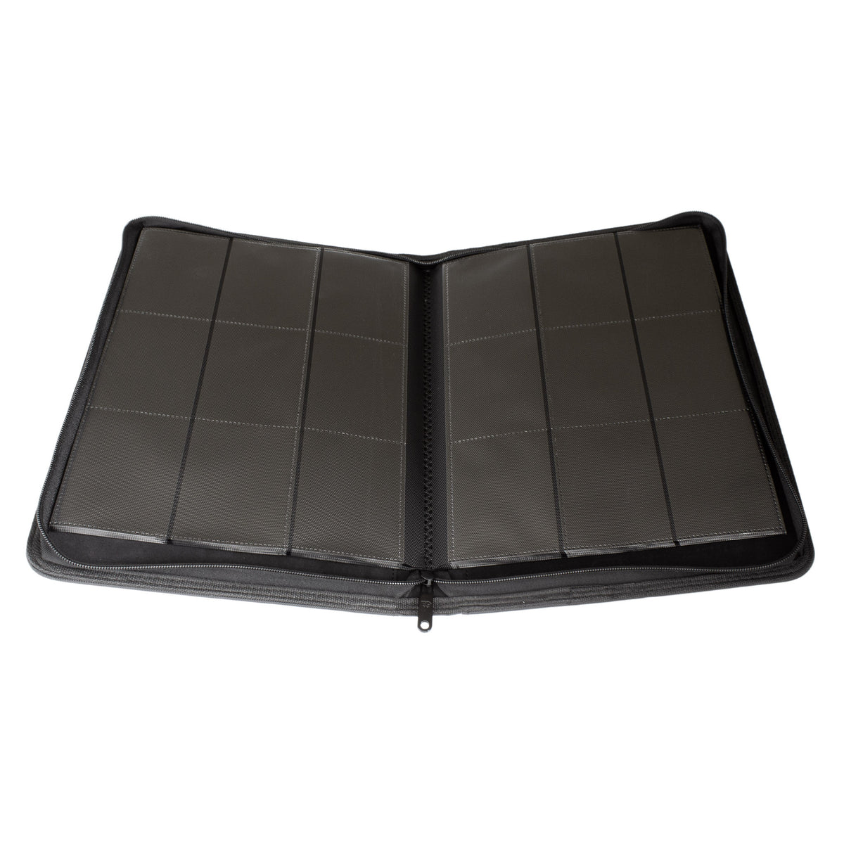 STEALTH 9-Pocket Zip Trading Card Binder - Black [Palms Off Gaming]