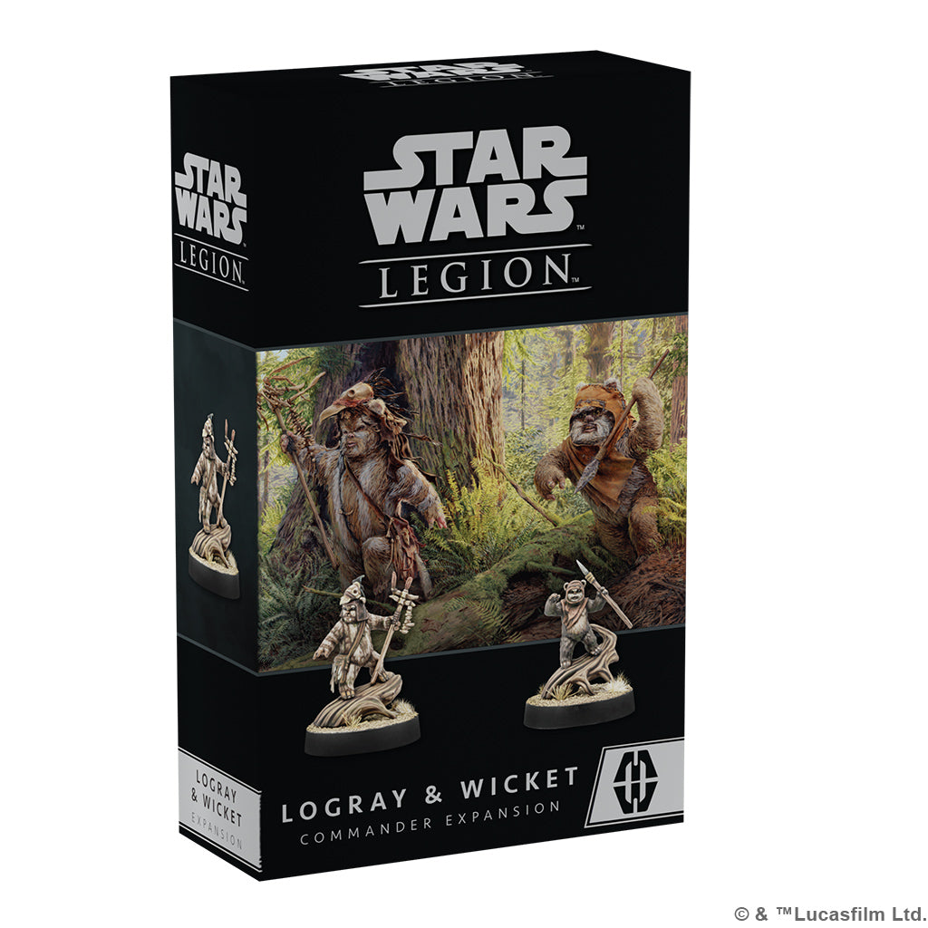 Logray &amp; Wicket - Commander Expansion (Star Wars Legion)