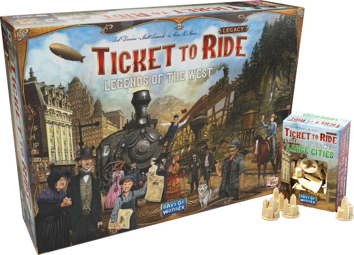 Ticket to Ride Legacy - Legends of the West