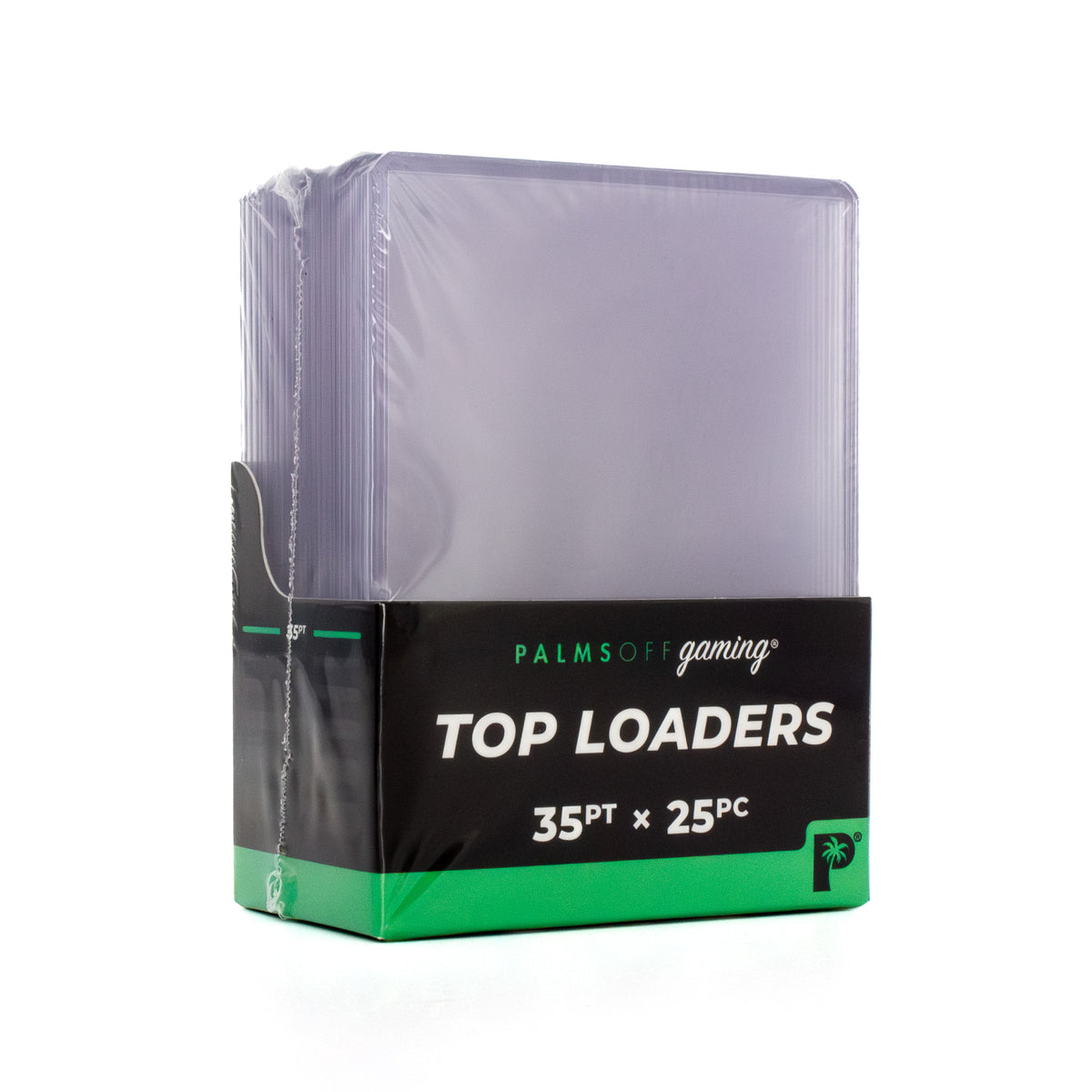 Regular Card Top Loaders 35pt (25/pack) [Palms Off Gaming]