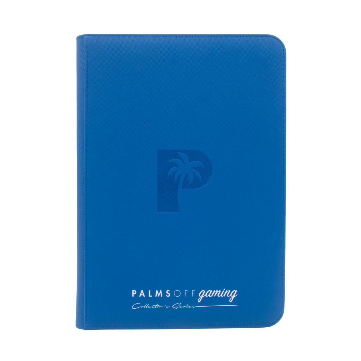 Collector's Series Top Loader Zip Binder - Blue [Palms Off Gaming]