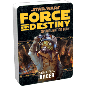 Star Wars RPG: Force and Destiny - Sentinel: Racer (Specialisation Deck)