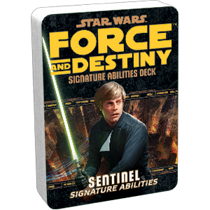 Star Wars RPG: Force and Destiny - Sentinel (Signature Abilities Deck)