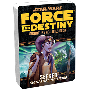 Star Wars RPG: Force and Destiny - Seeker (Signature Abilities Deck)