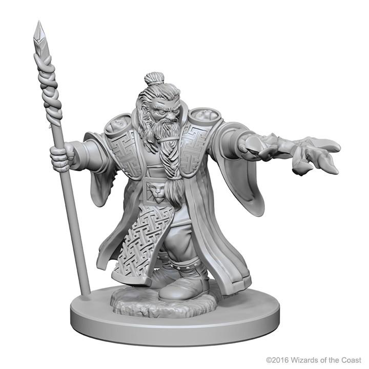 Wizard Devil Mini Dwarf Wizard - Male (D&D Nolzurs Marvelous Unpainted Miniatures ...