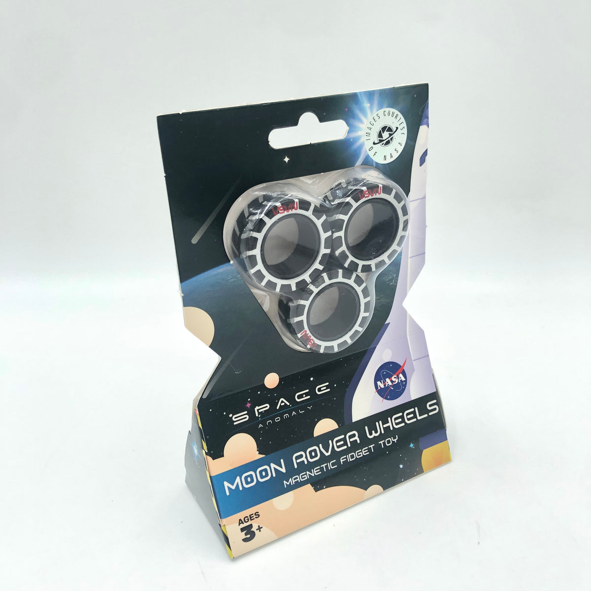 Moon Rover Wheels - Magnetic Fidget Toy (NASA: Space Anomaly)