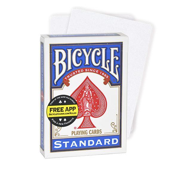 Bicycle Blank Card Both Sides Case Playing Cards