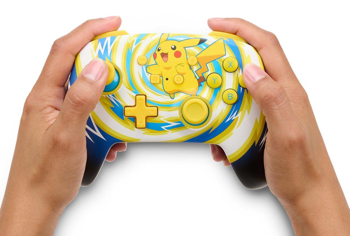 PowerA Enhanced Wireless Controller for Nintendo Switch - Pokemon: Pikachu Vortex (PowerA)
