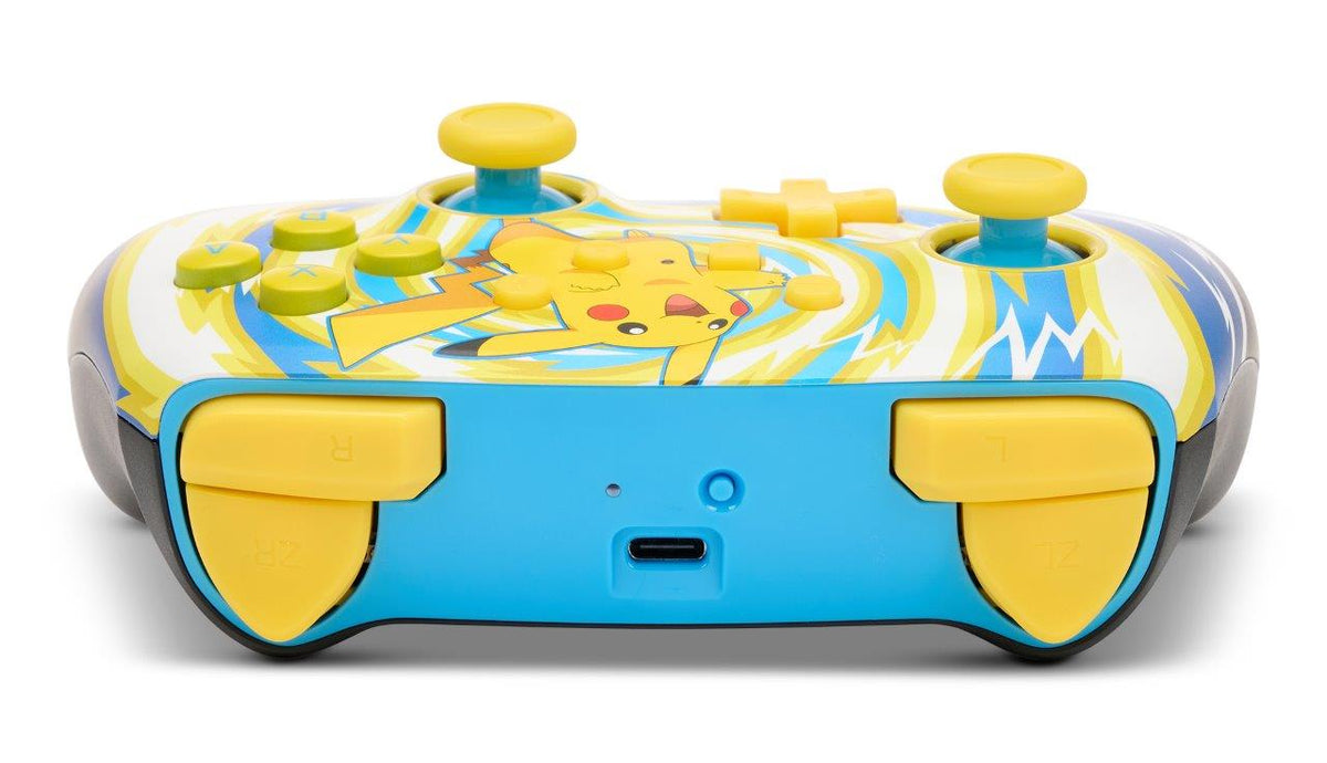 PowerA Enhanced Wireless Controller for Nintendo Switch - Pokemon: Pikachu Vortex (PowerA)