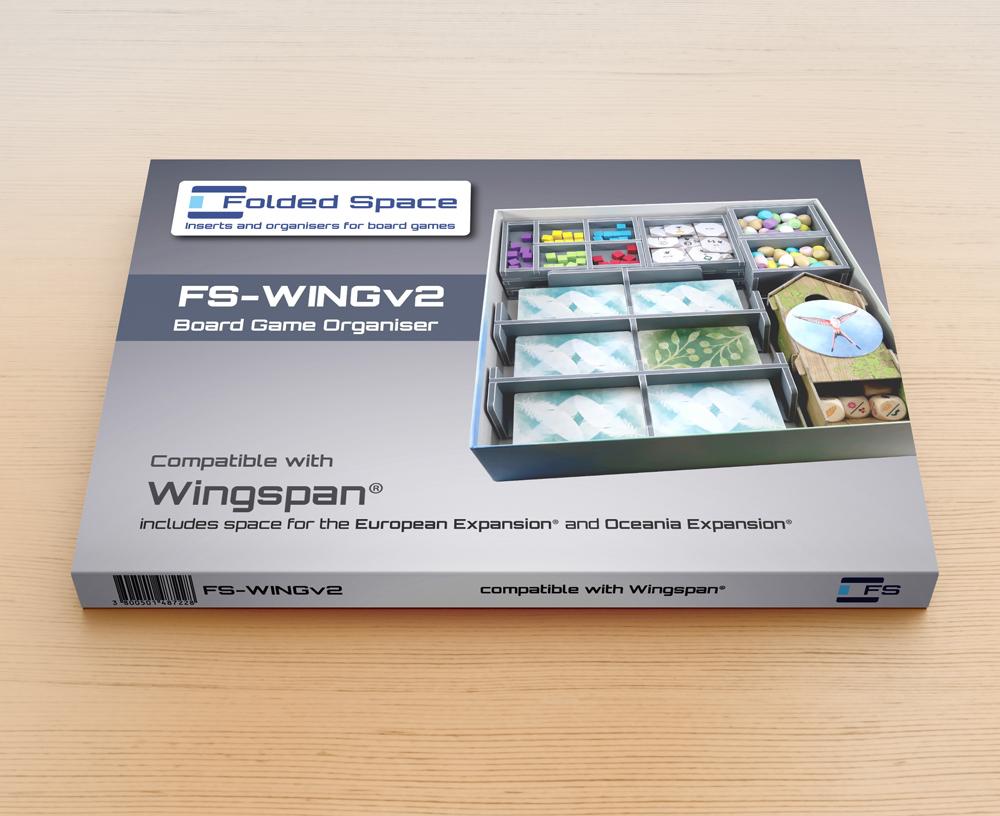 Wingspan v2 - Folded Space Game Insert