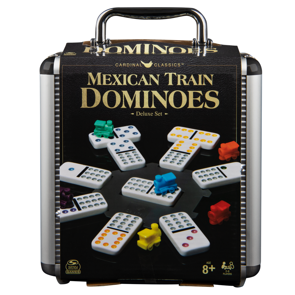 Dominoes - Mexican Train Deluxe Set (Cardinal Classics)