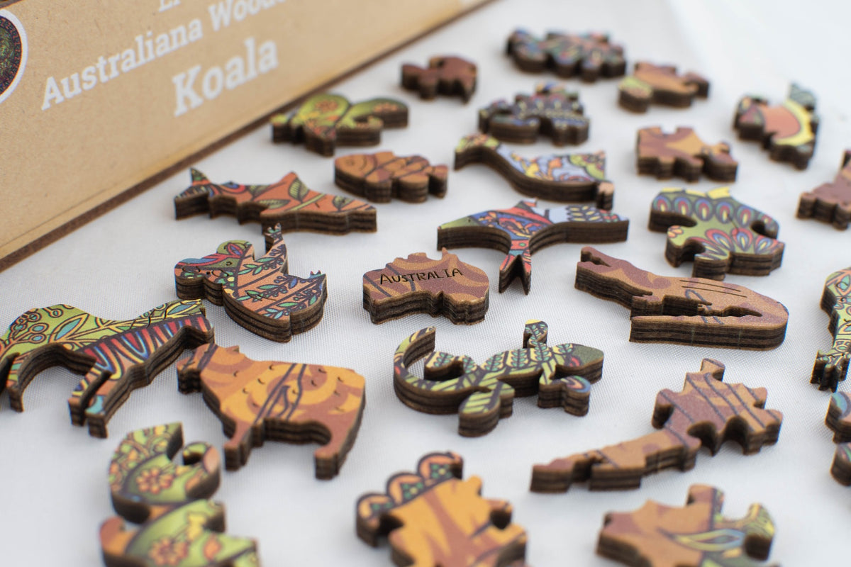 Koala 185pc - Australiania Wooden Series (LPG Puzzles)