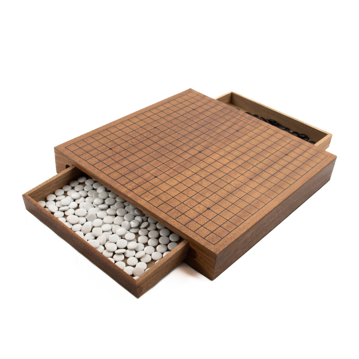Go / Weiqi - 30cm Wooden Set with Drawers [LPG Classics]