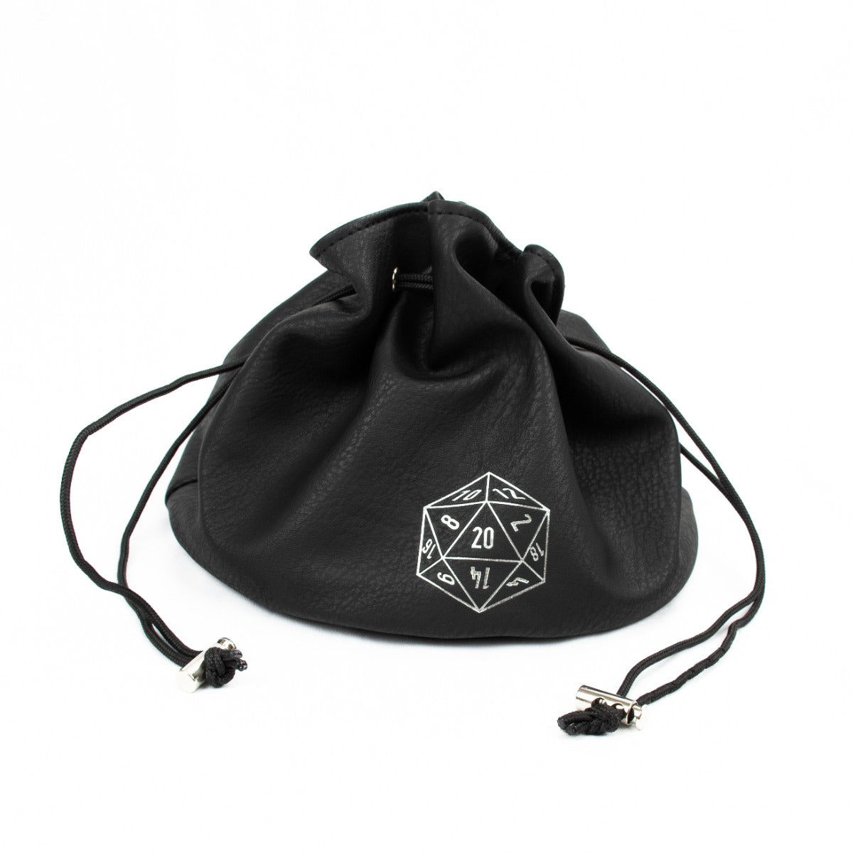 Leather Multipocket Dice Bag - Black (LPG Essentials)