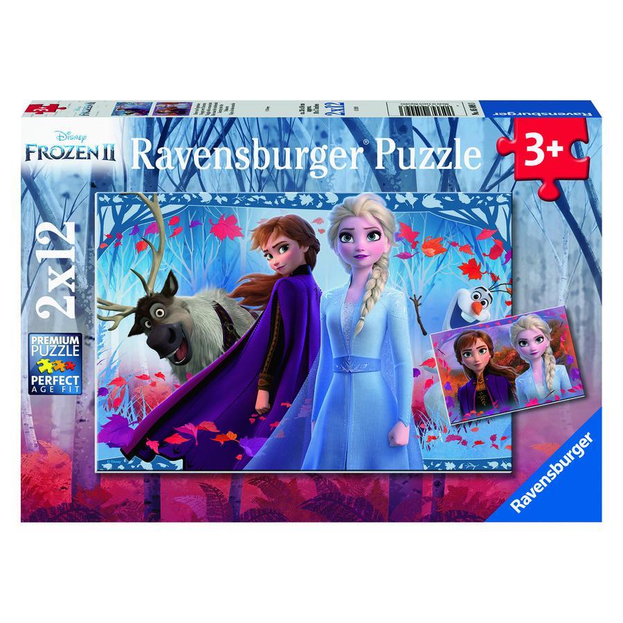 Disney Frozen 2 Puzzle 2X12pc (Ravensburger Puzzle)