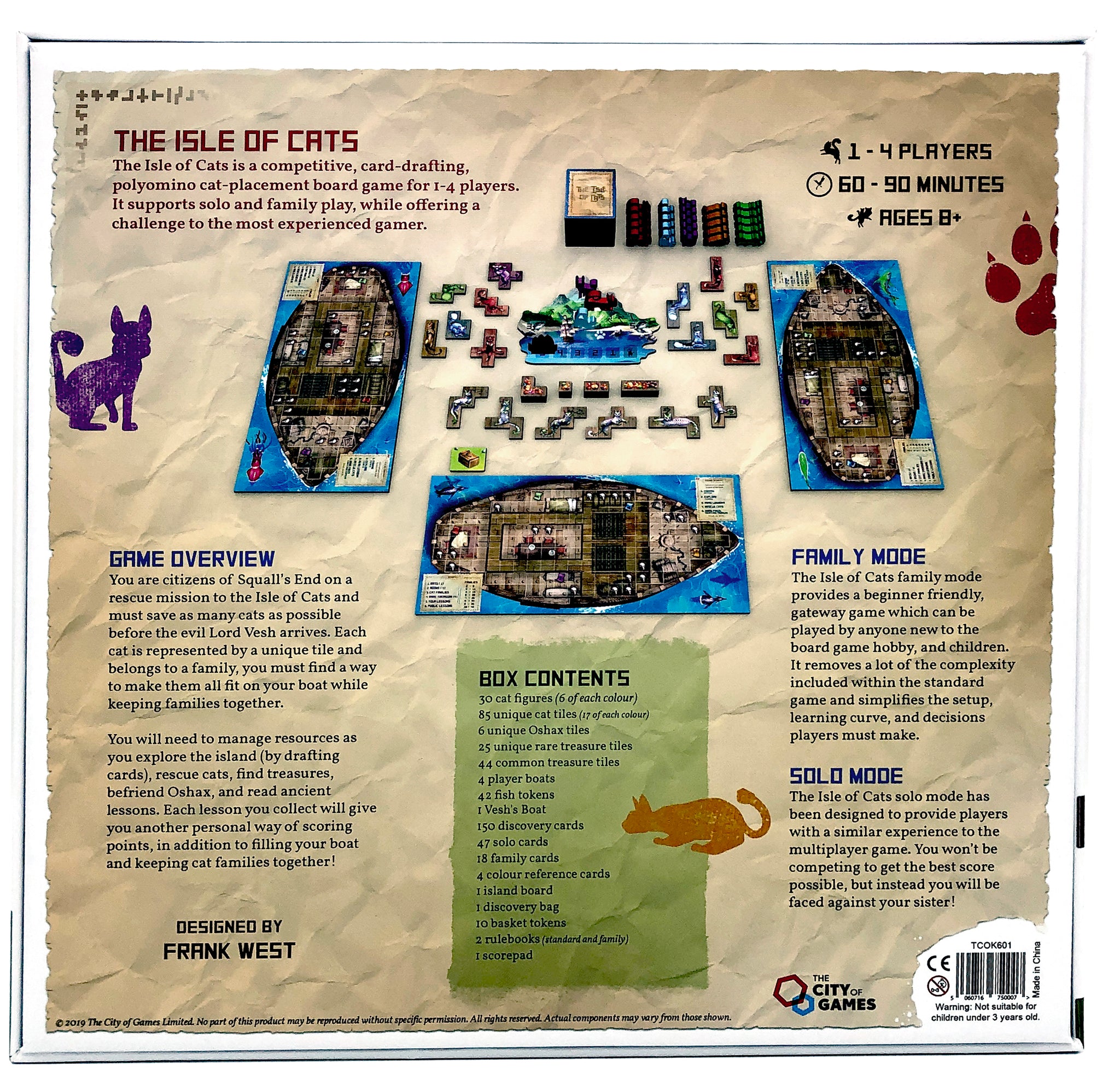The Cat Game Board Game Review and Rules - Geeky Hobbies