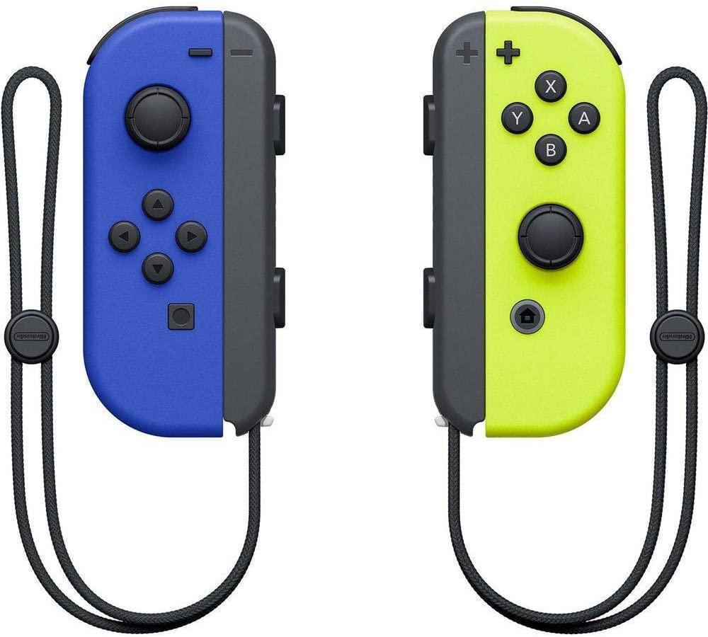 Nintendo Switch: Joy-Con Pair - Neon Blue/Neon Yellow Controllers