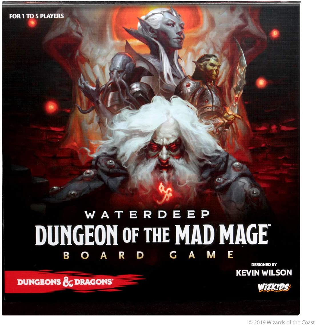 D&amp;D Waterdeep: Dungeon of the Mad Mage (Premium Edition) - Adventure System Board Game