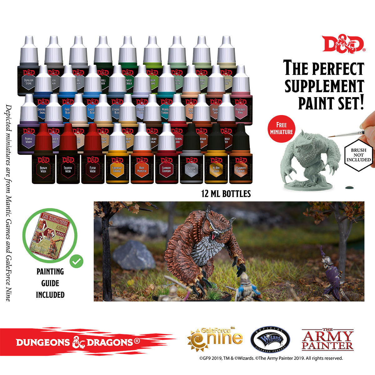 Monsters Paint Set (D&D Nolzurs Marvelous Pigments)