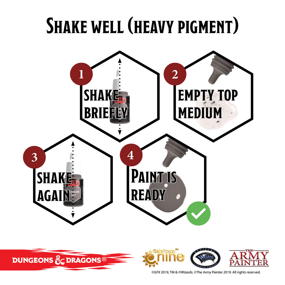 Monsters Paint Set (D&D Nolzurs Marvelous Pigments)