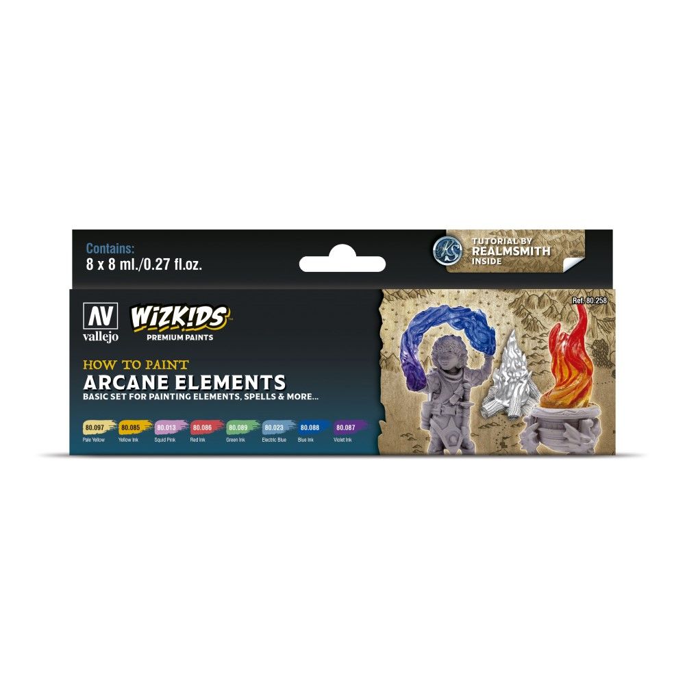 Arcane Elements (WizKids Premium Paint Set)