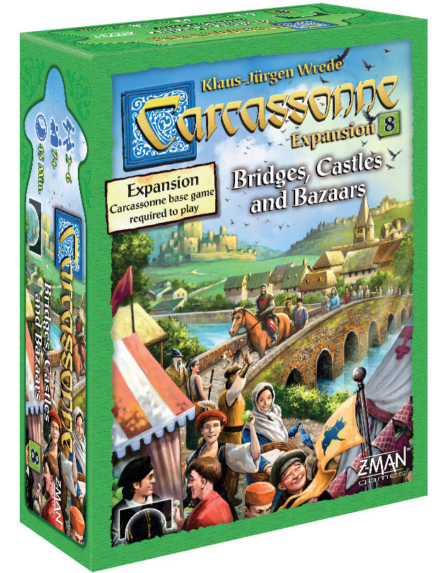 Carcassonne - Bridges, Castles and Bazaars (Expansion #8)
