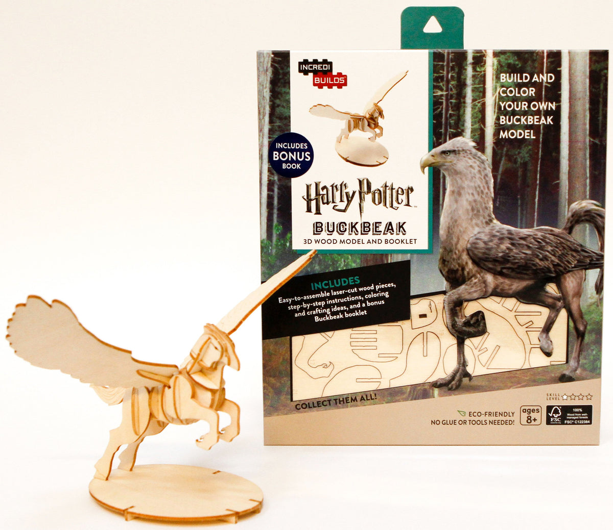 Incredibuilds Harry Potter Buckbeak 3D Wood Model