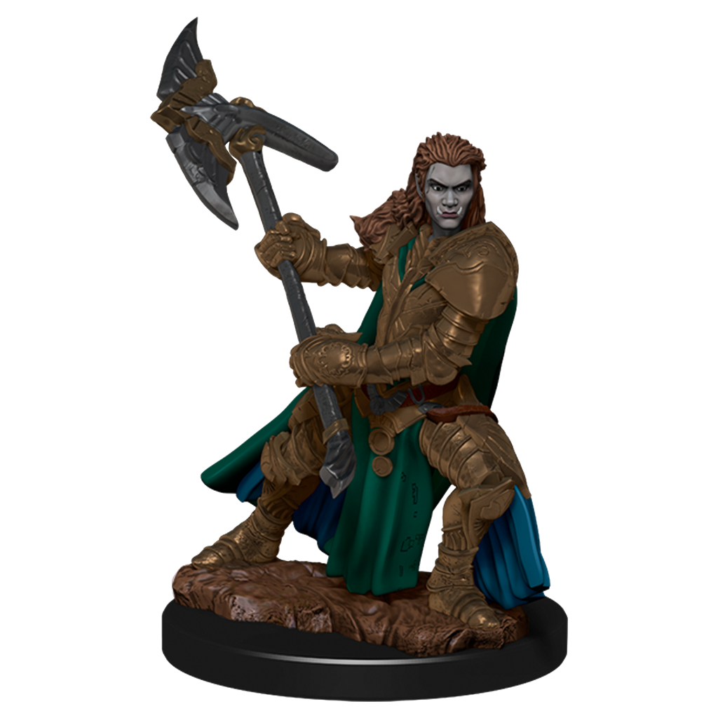 Half-Orc Fighter Female (D&amp;D Icons of the Realm Premium Painted Figures)