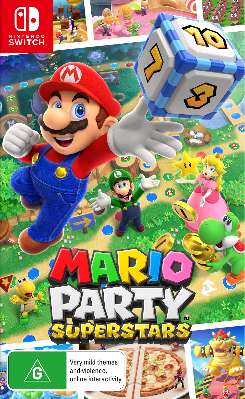 Mario Party Superstars (Nintendo Switch) Goldfields Toys Games