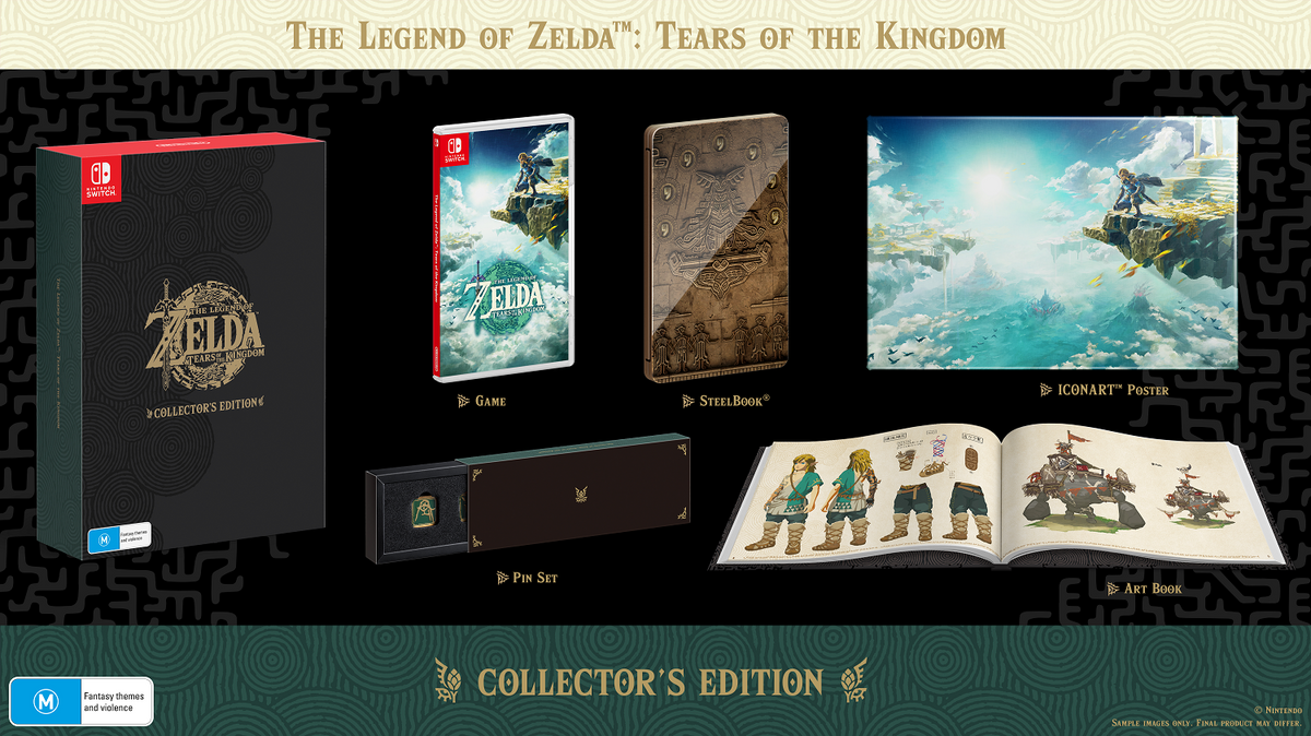 The Legend of Zelda: Tears of the Kingdom - Collector&#39;s Edition [Nintendo Switch]