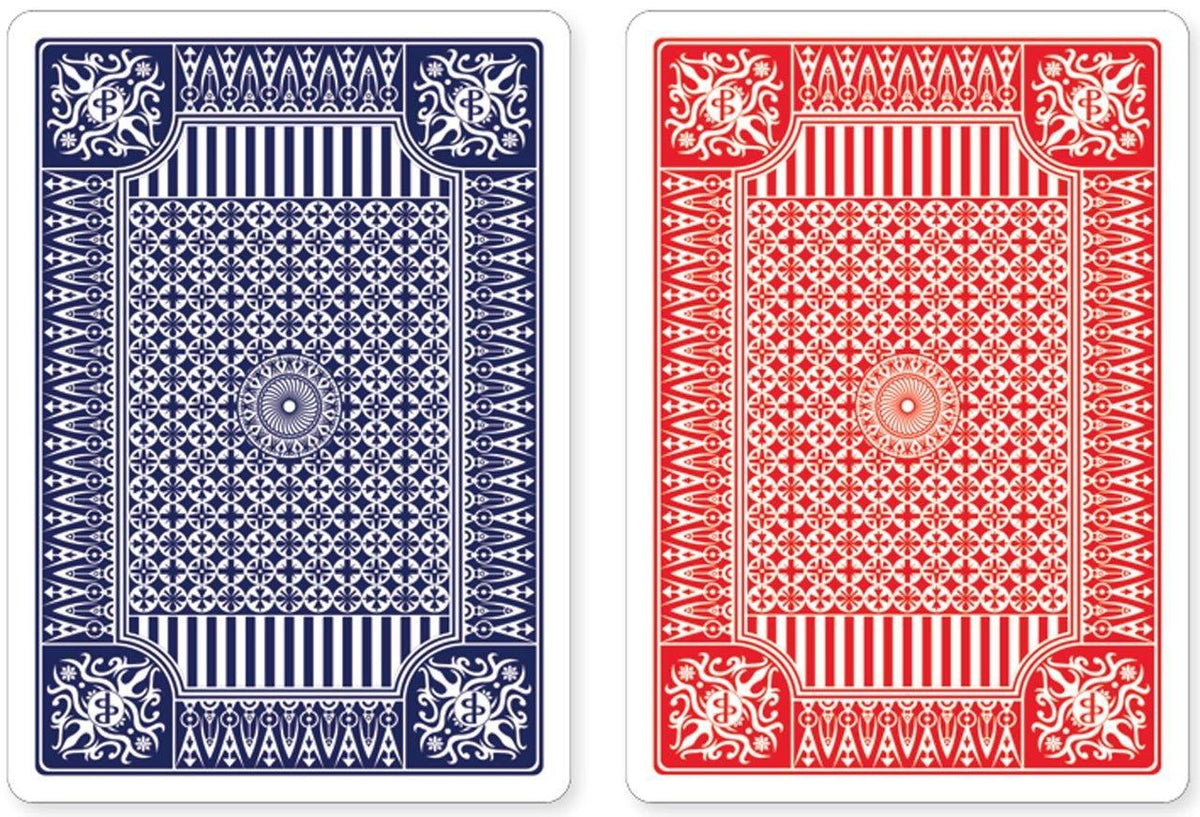 Peter Pauper Prem Cards Poker Blue/Red
