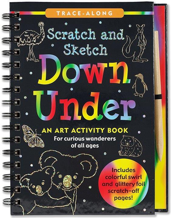 Peter Pauper Scratch & Sketch Down Under