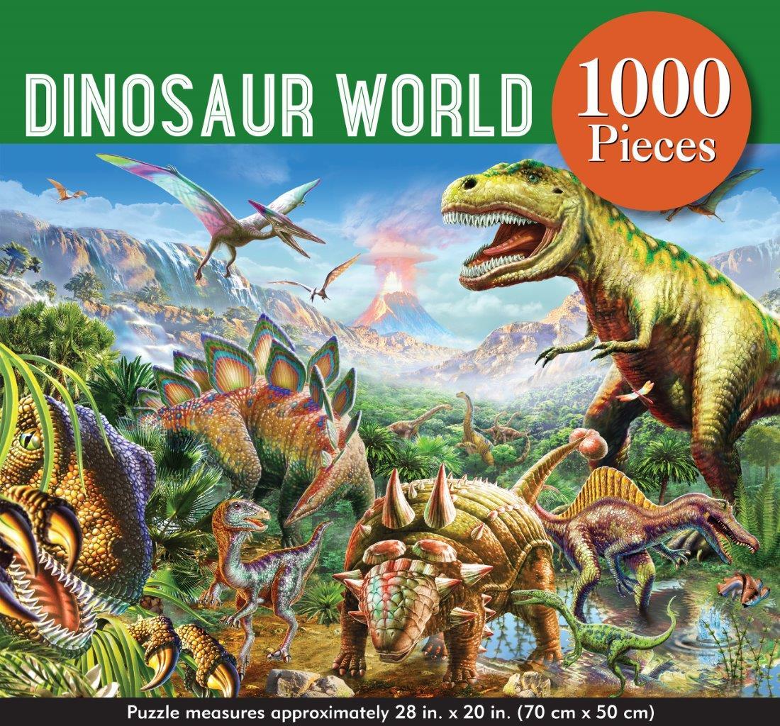 Peter Pauper Puzzle Dinosaur World 1000pc