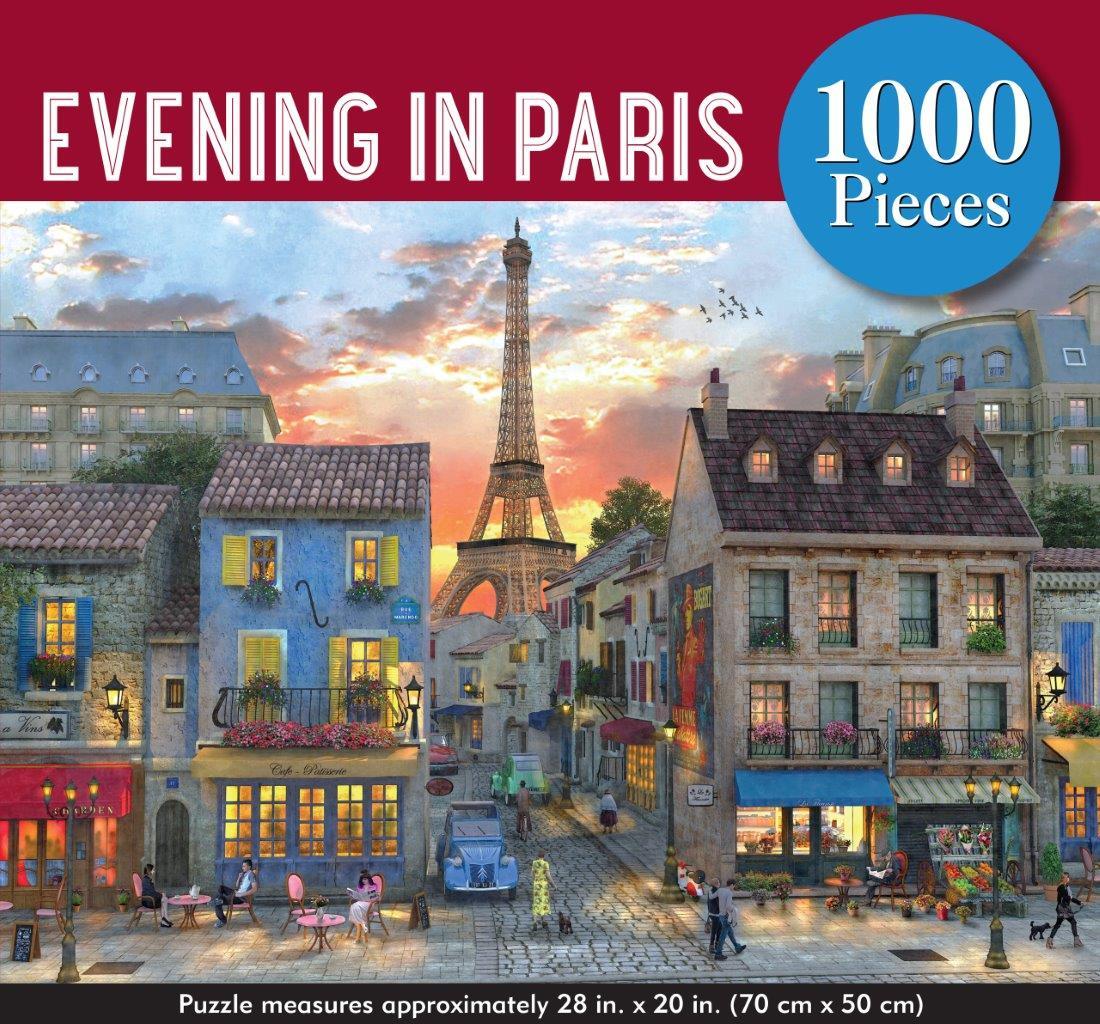 Peter Pauper Puzzle Evening In Paris 1000pc