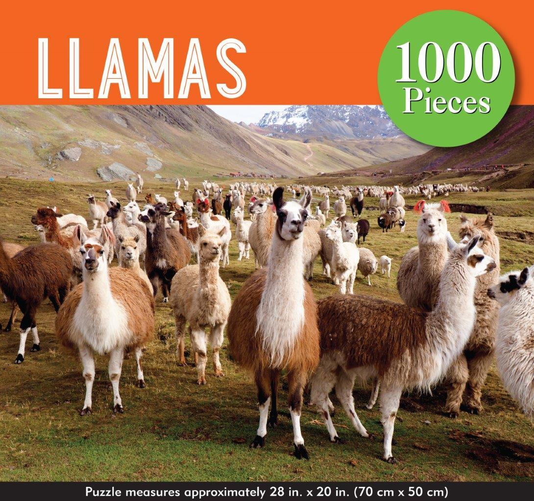 Peter Pauper Puzzle Llamas 1000pc