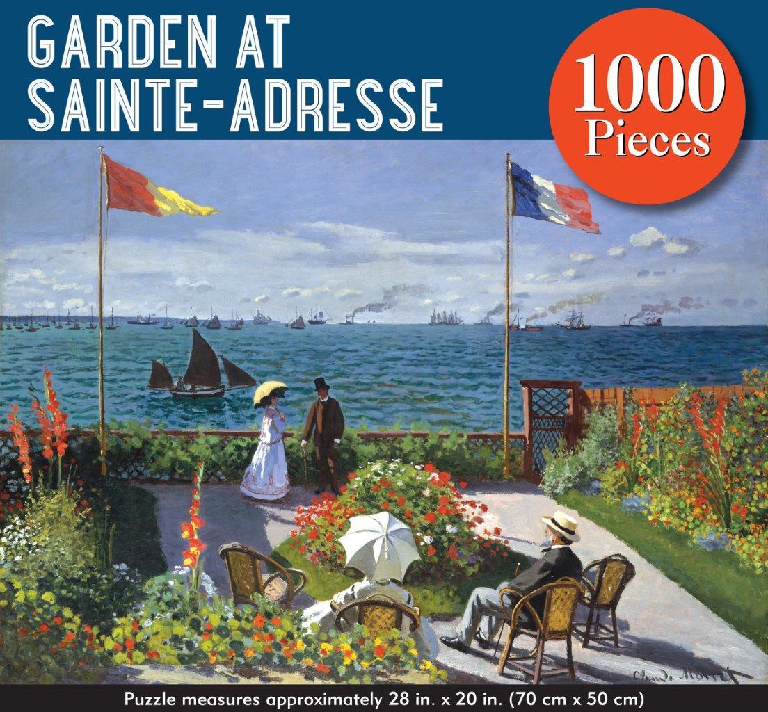 Peter Pauper Puzzle Garden At Sainte-Adresse 1000pc