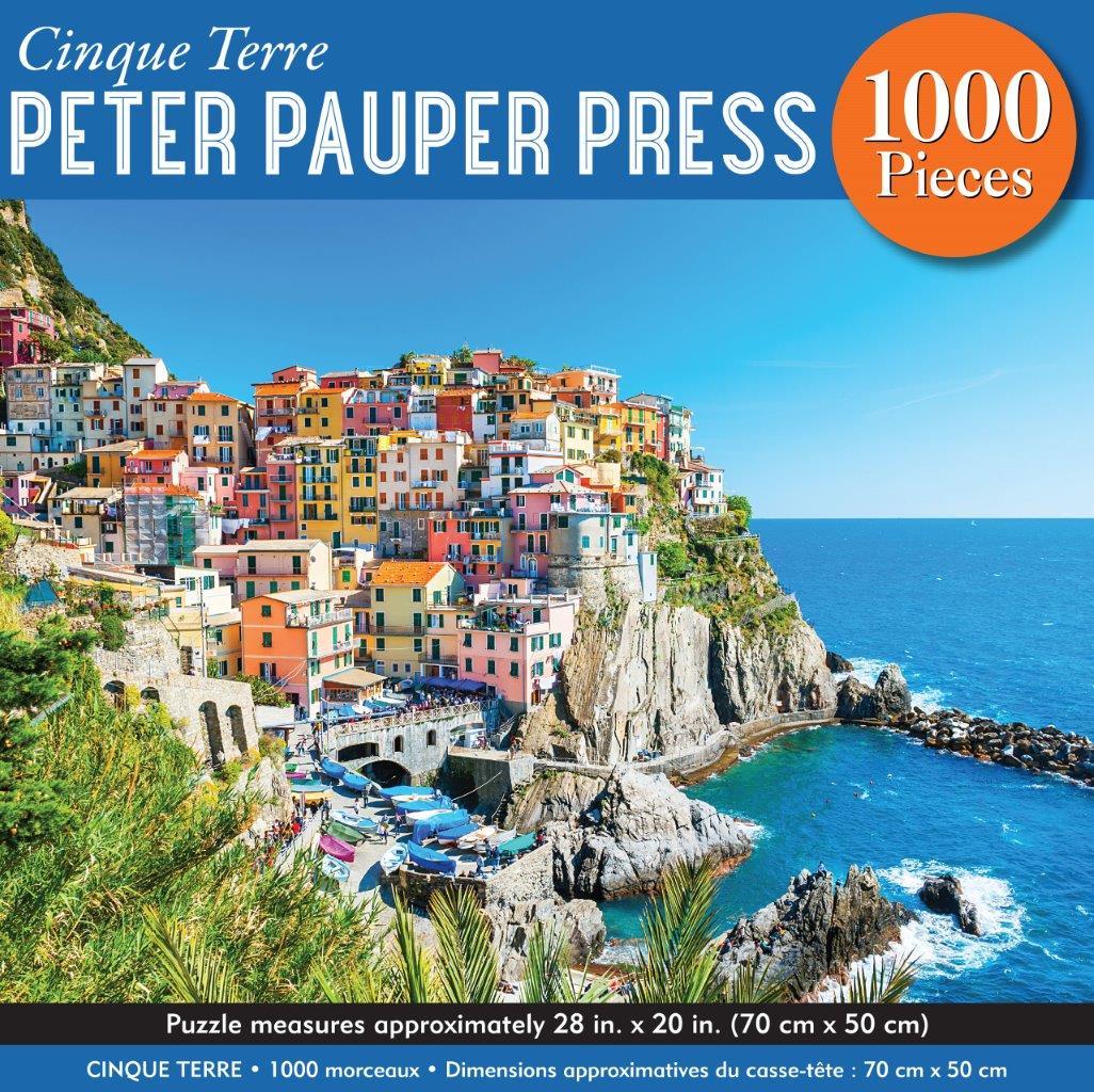 Peter Pauper Puzzle Cinque Terre 1000pc